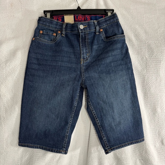 Levi's Other - Levis 511 Youth Boys Denim Shorts Adjustable Stretch Waist‎ NWT  Size 16